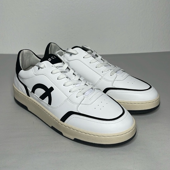 Loci Other - Løci Men's Neo White Vegan Leather Low Top Sneakers Size 47 US 13